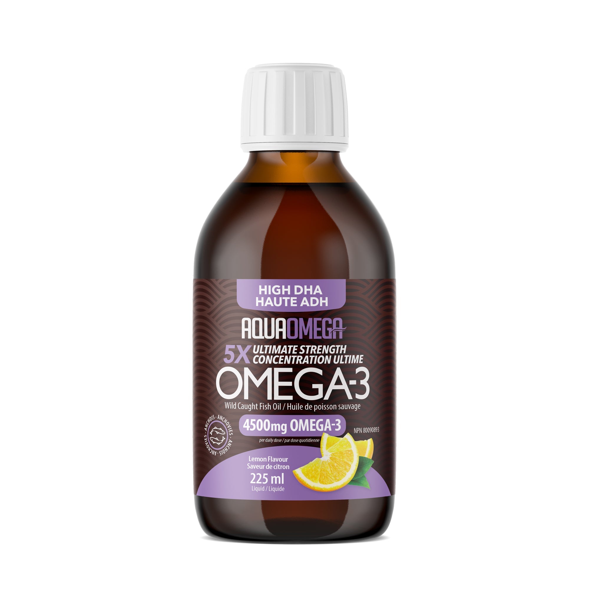 Aquaomega High DHA Lemon Omega-3