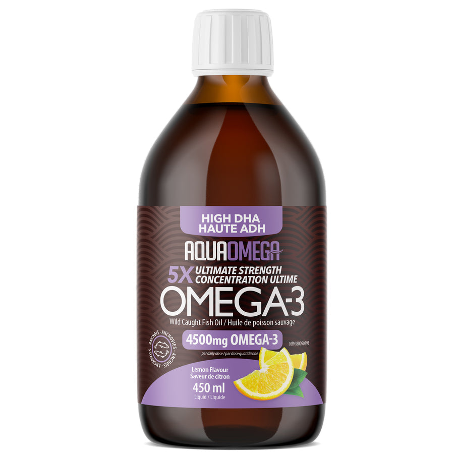 Aquaomega High DHA Lemon Omega-3