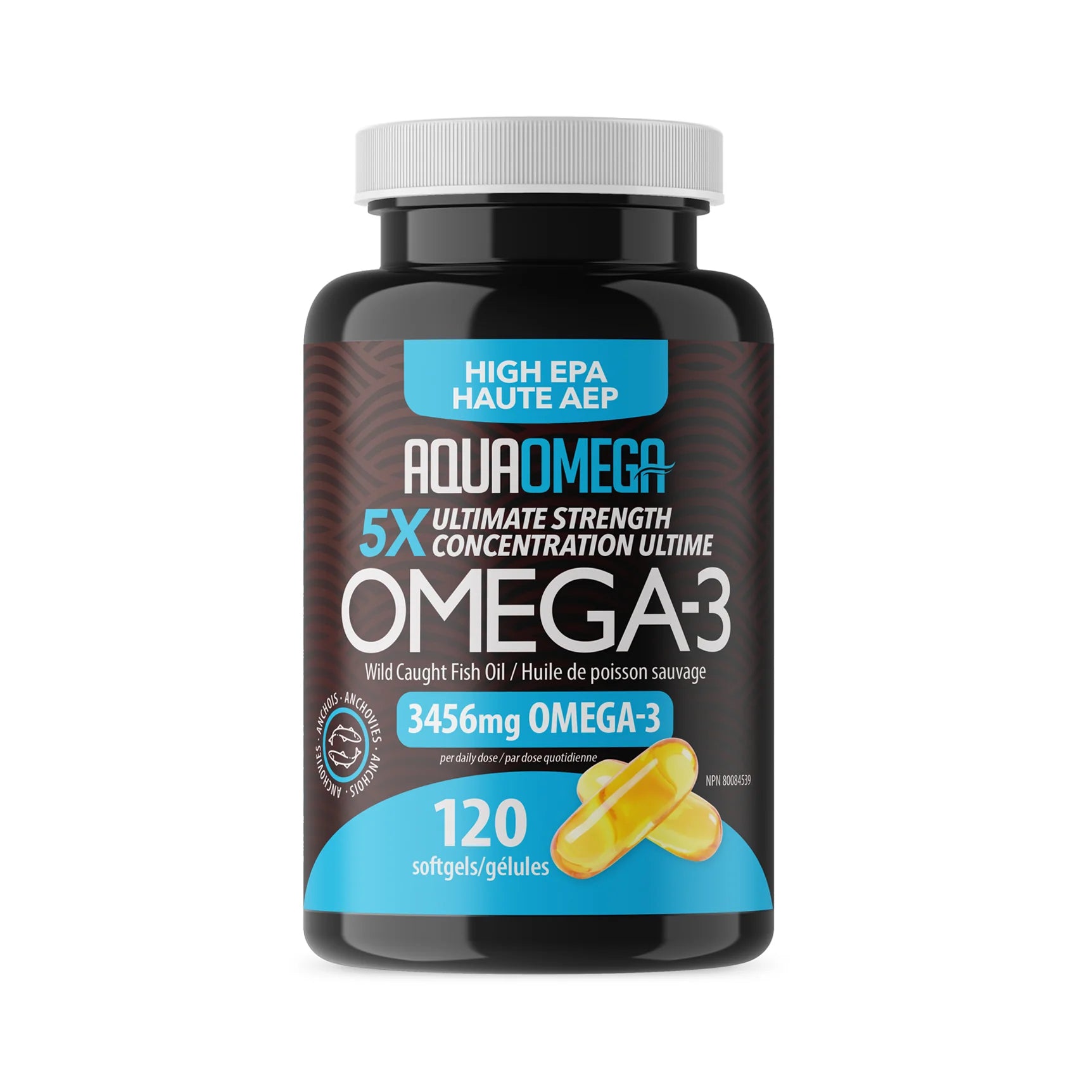 Aquaomega High EPA Omega-3 Fish Oil