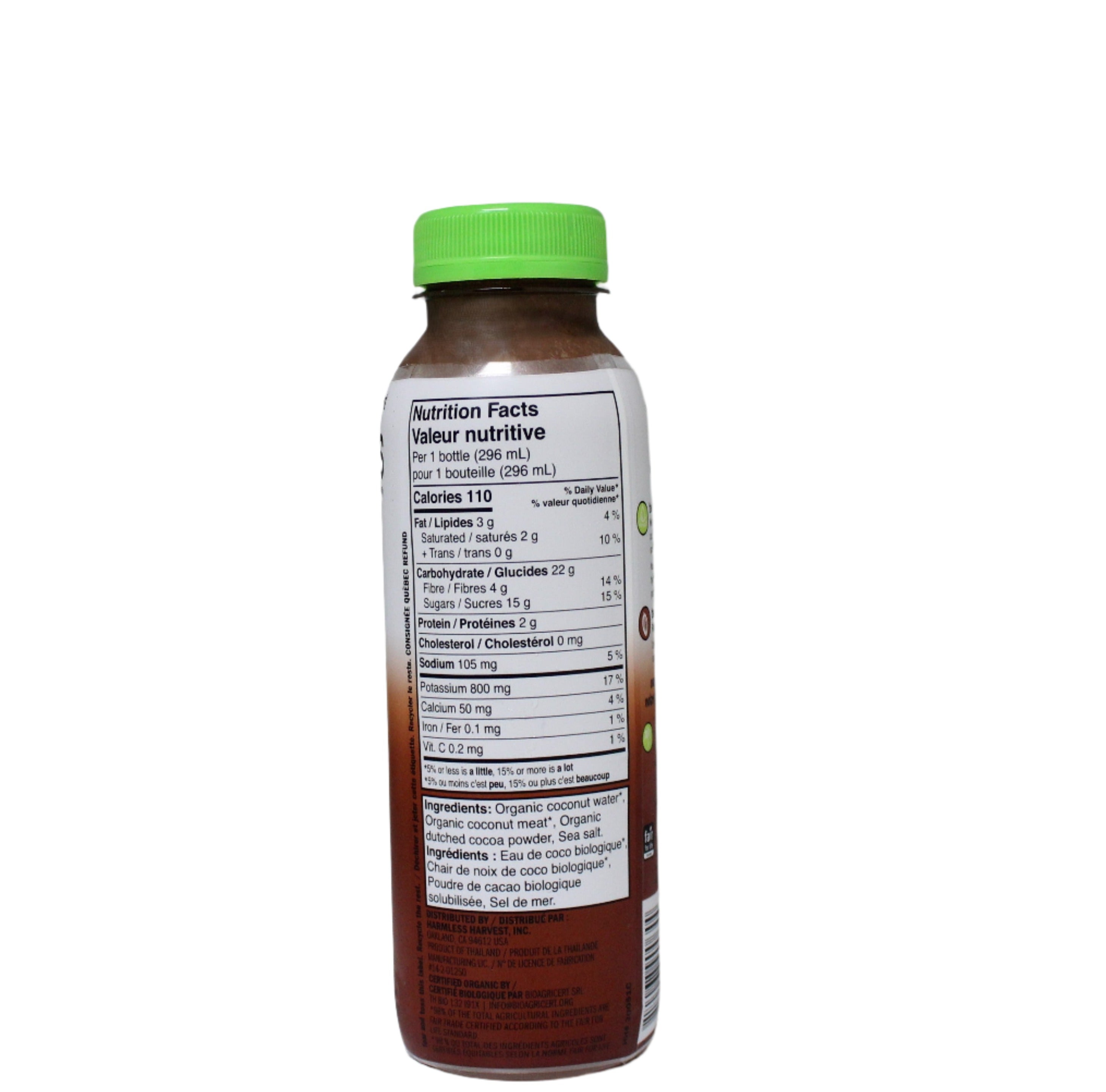 Harmless Harvest Organic Chocolate Coconut Smoothie