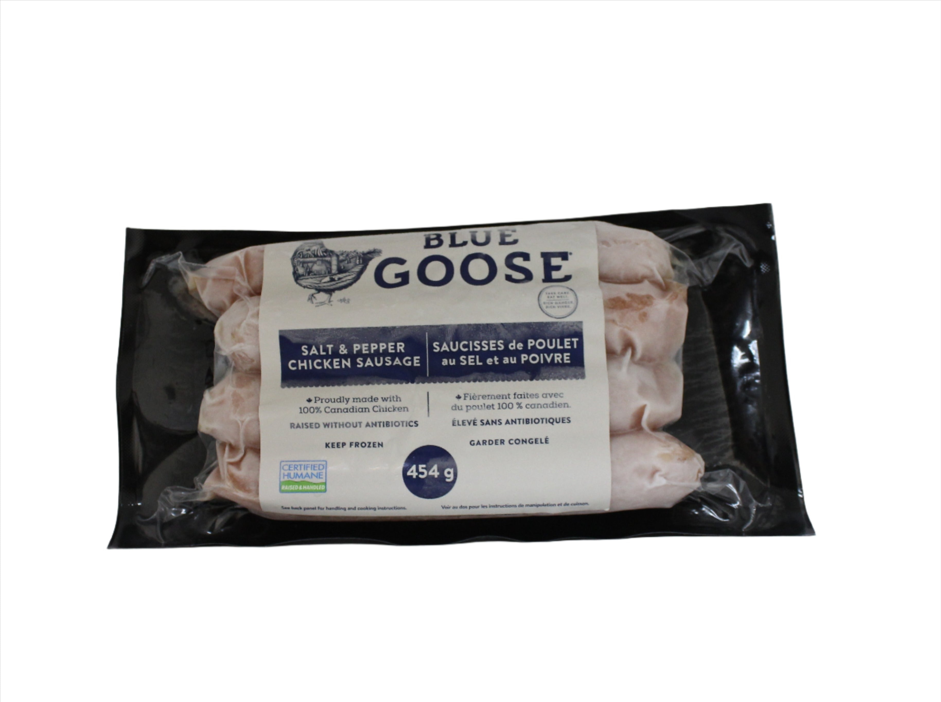Blue Goose Salt & Pepper Chicken Sausages