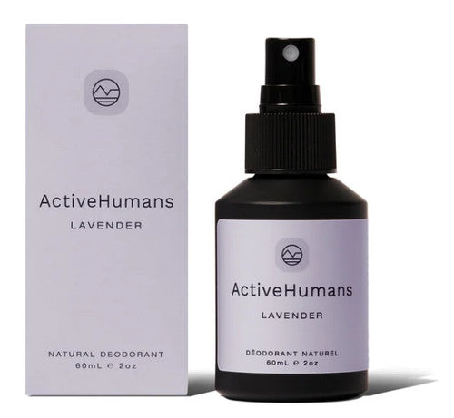 Active Humans Lavender Natural Deodorant Spray