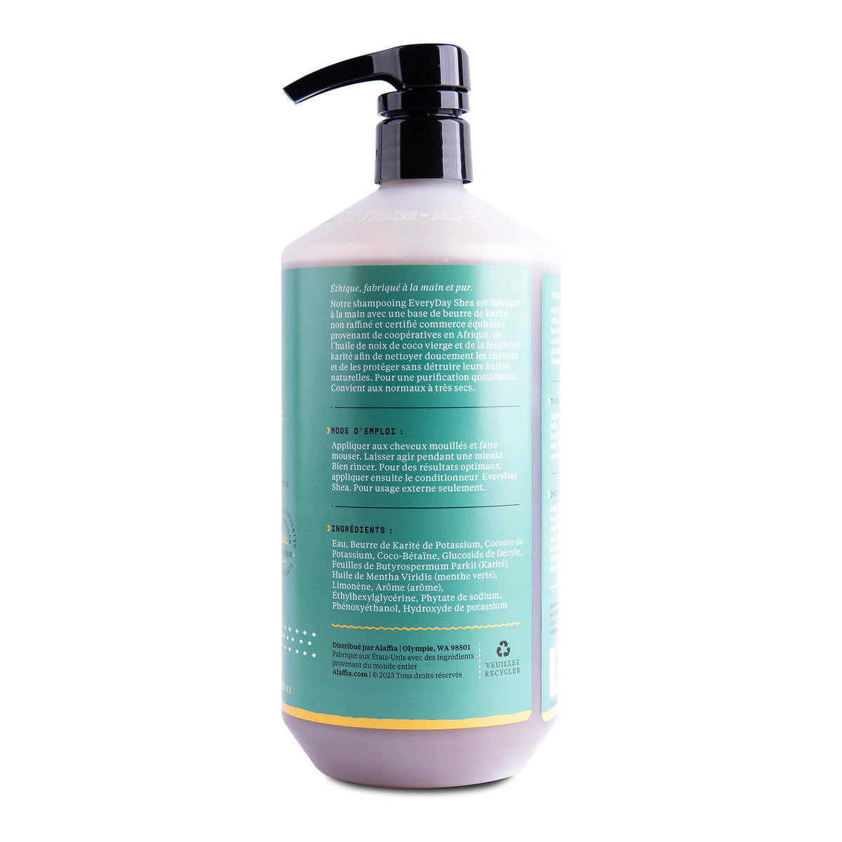 Alaffia Vanilla Shea Shampoo