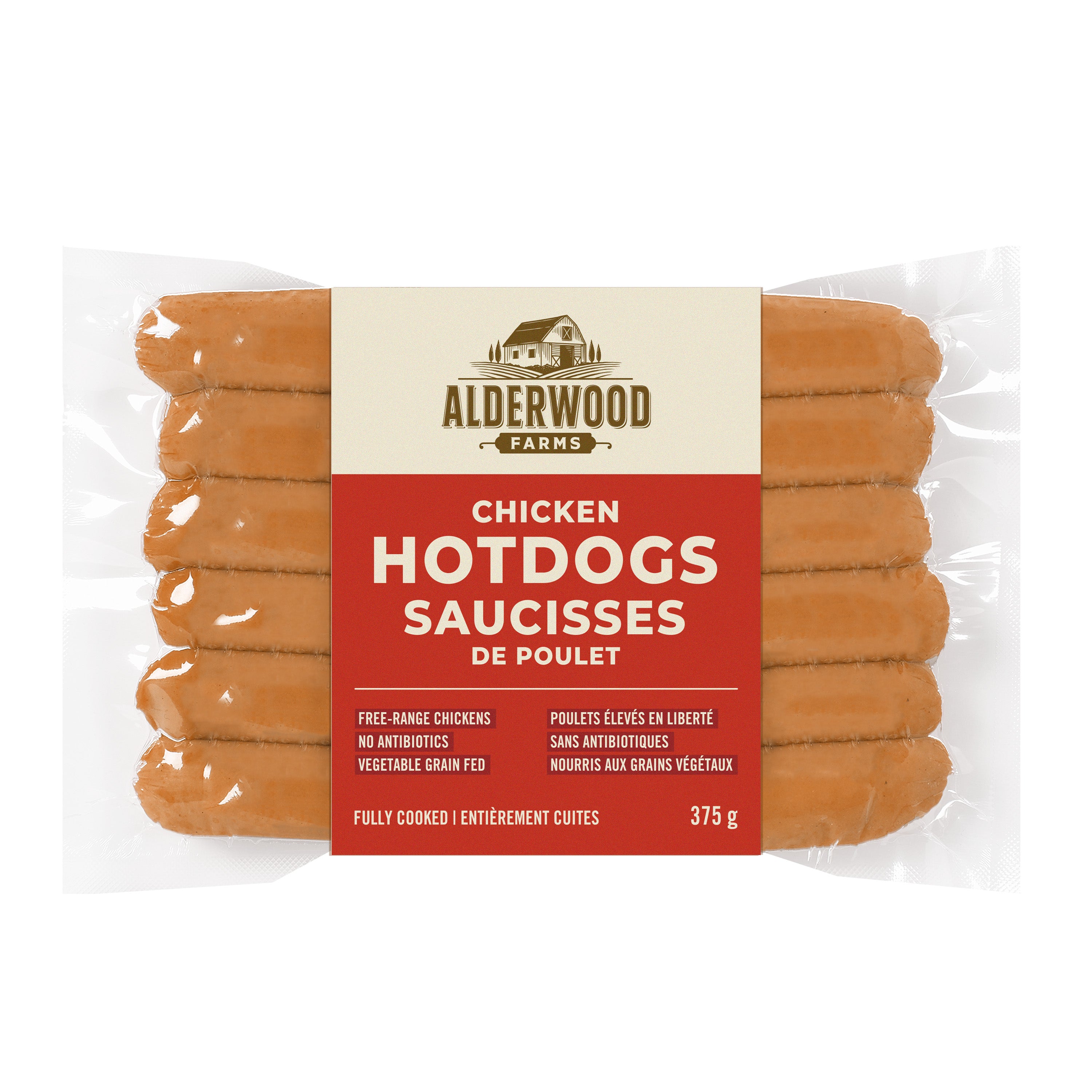 Alderwood Farms Chicken Hot Dogs