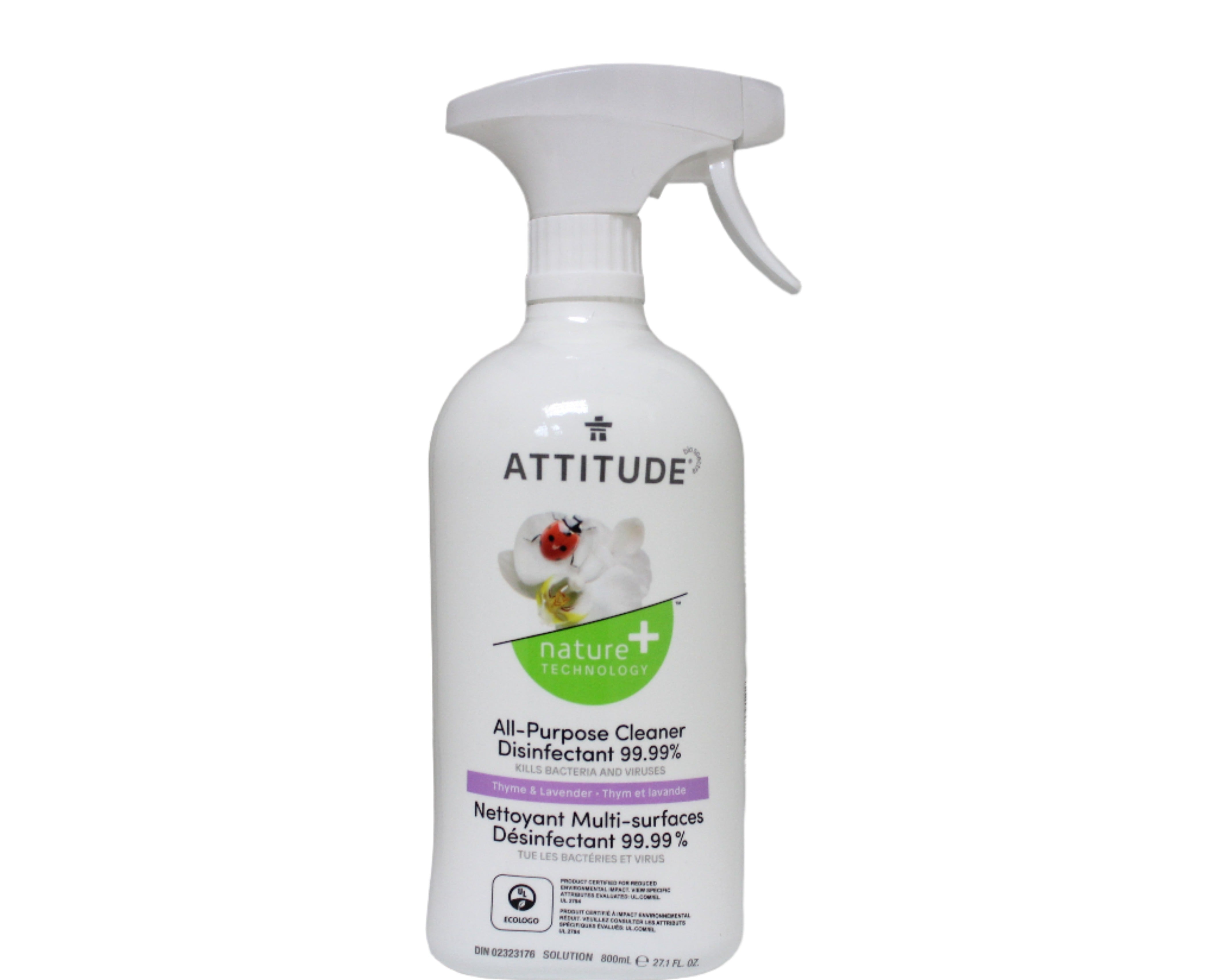 Attitude Thyme & Lavender All-Purpose Cleaner Disinfectant