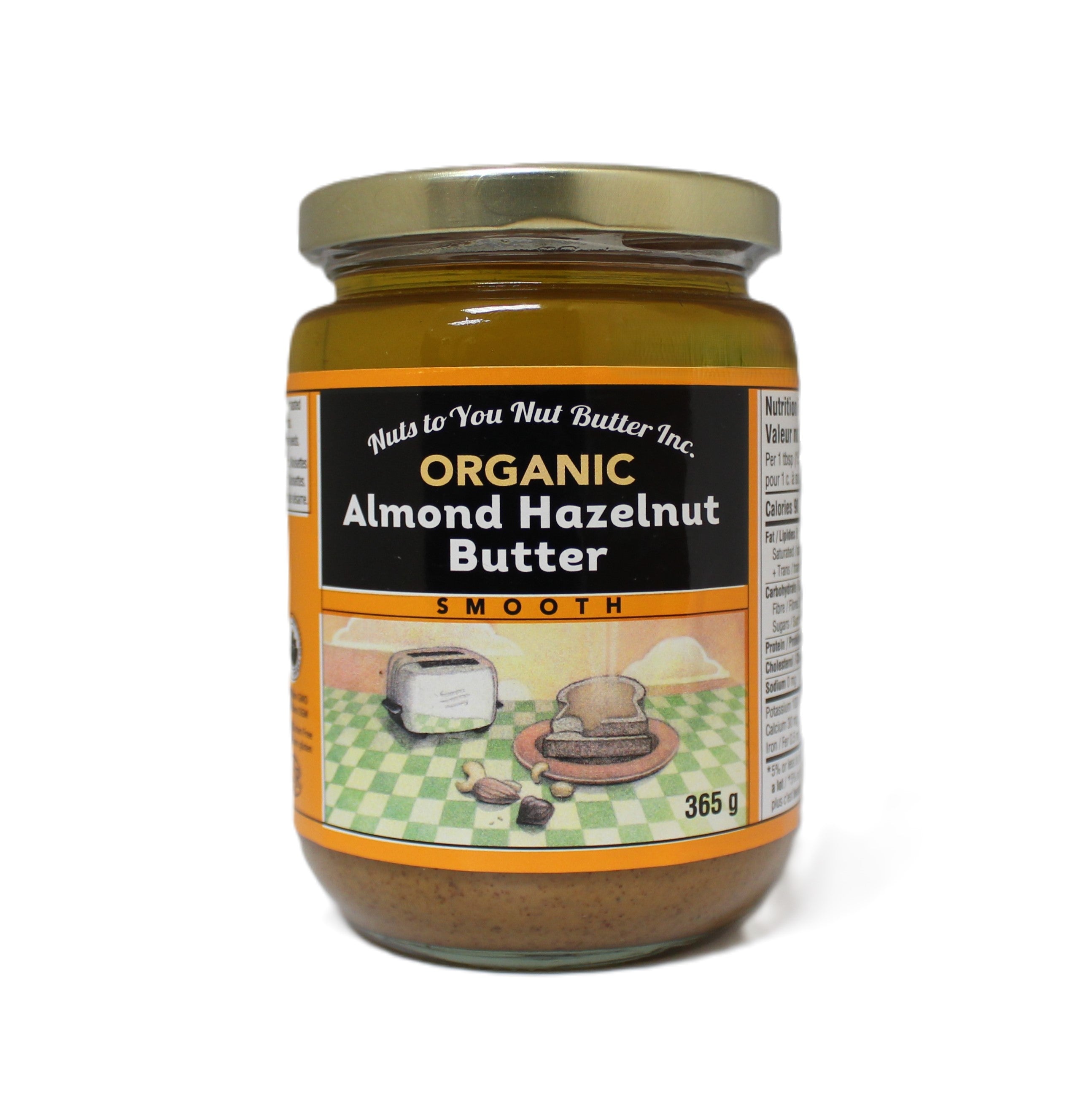 Nuts To You Organic Almond Hazelnut Butter