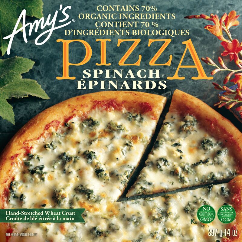 Amy's Kitchen Spinach Pizza