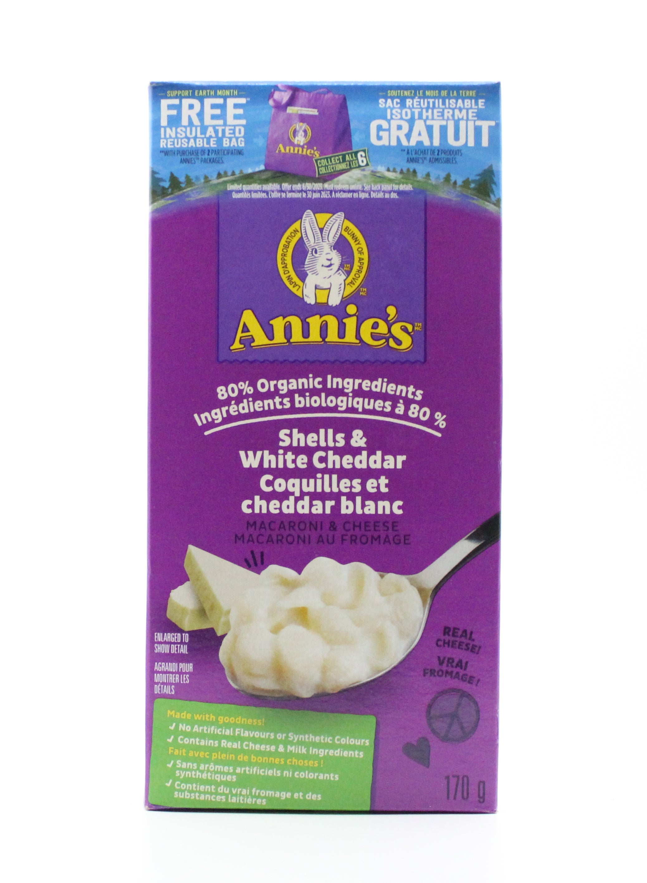 Annie's Homegrown Shells & White Cheddar Pasta