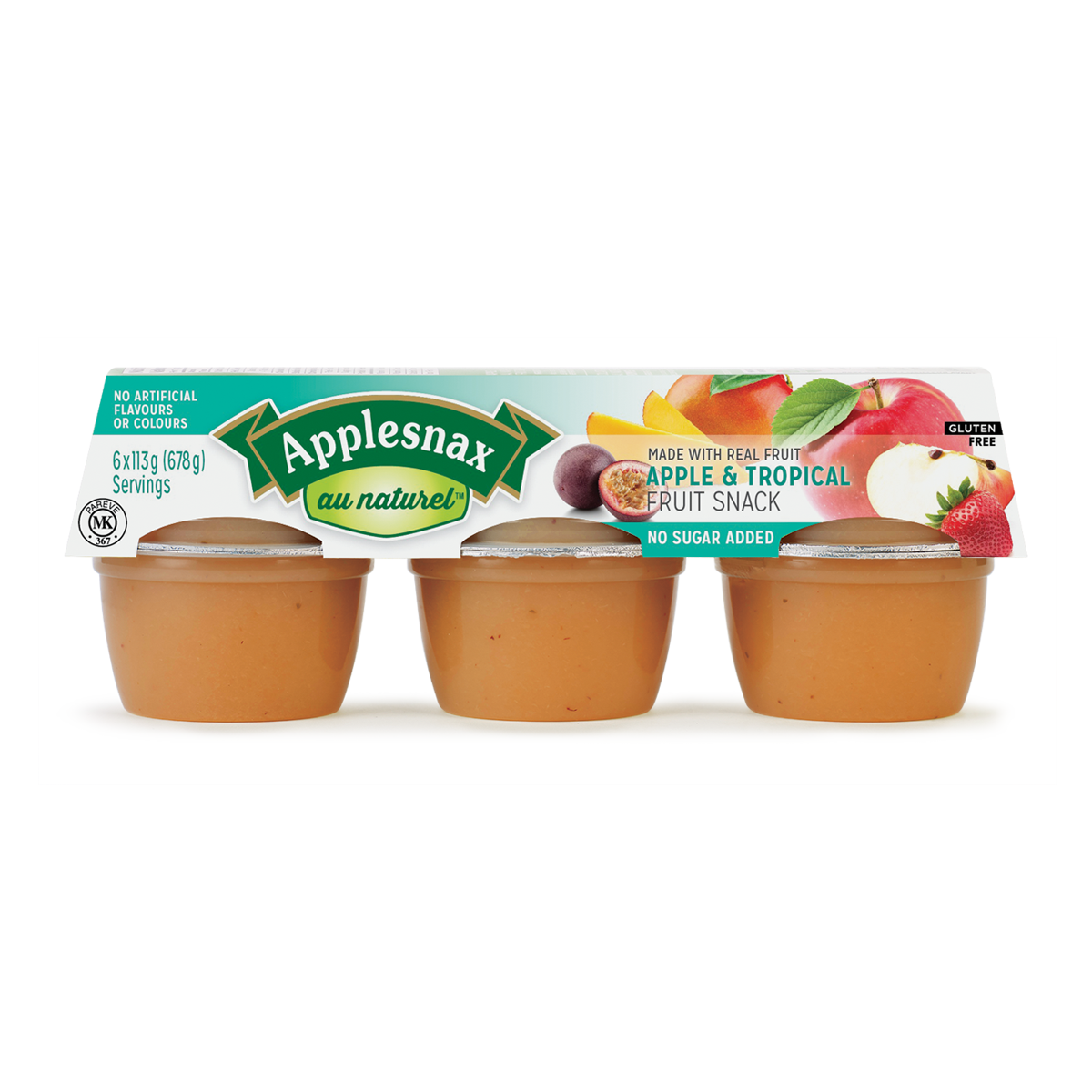 Applesnax Apple Tropical Fruit Snack