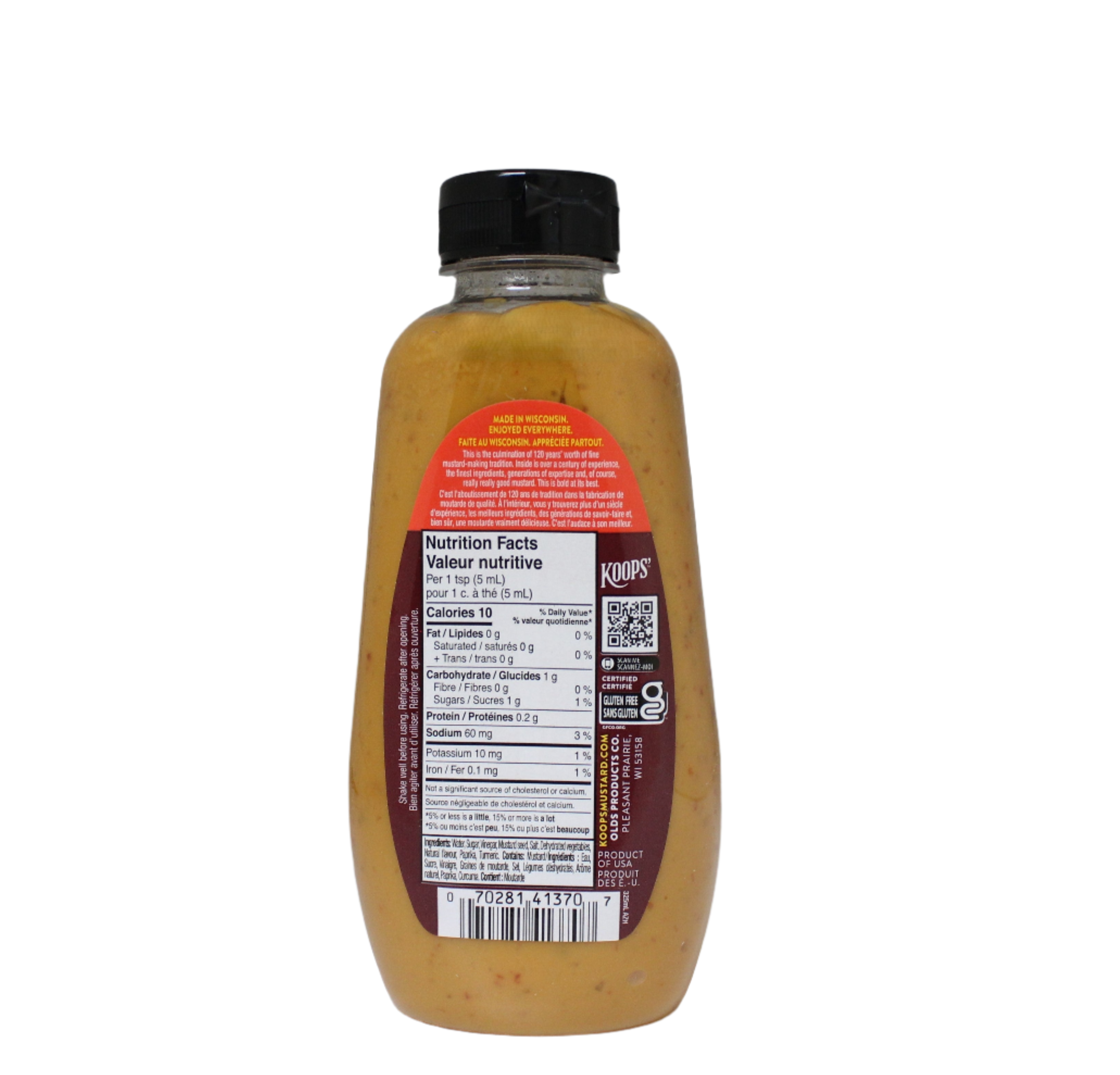 Koops' Gluten-Free Arizona Heat Mustard