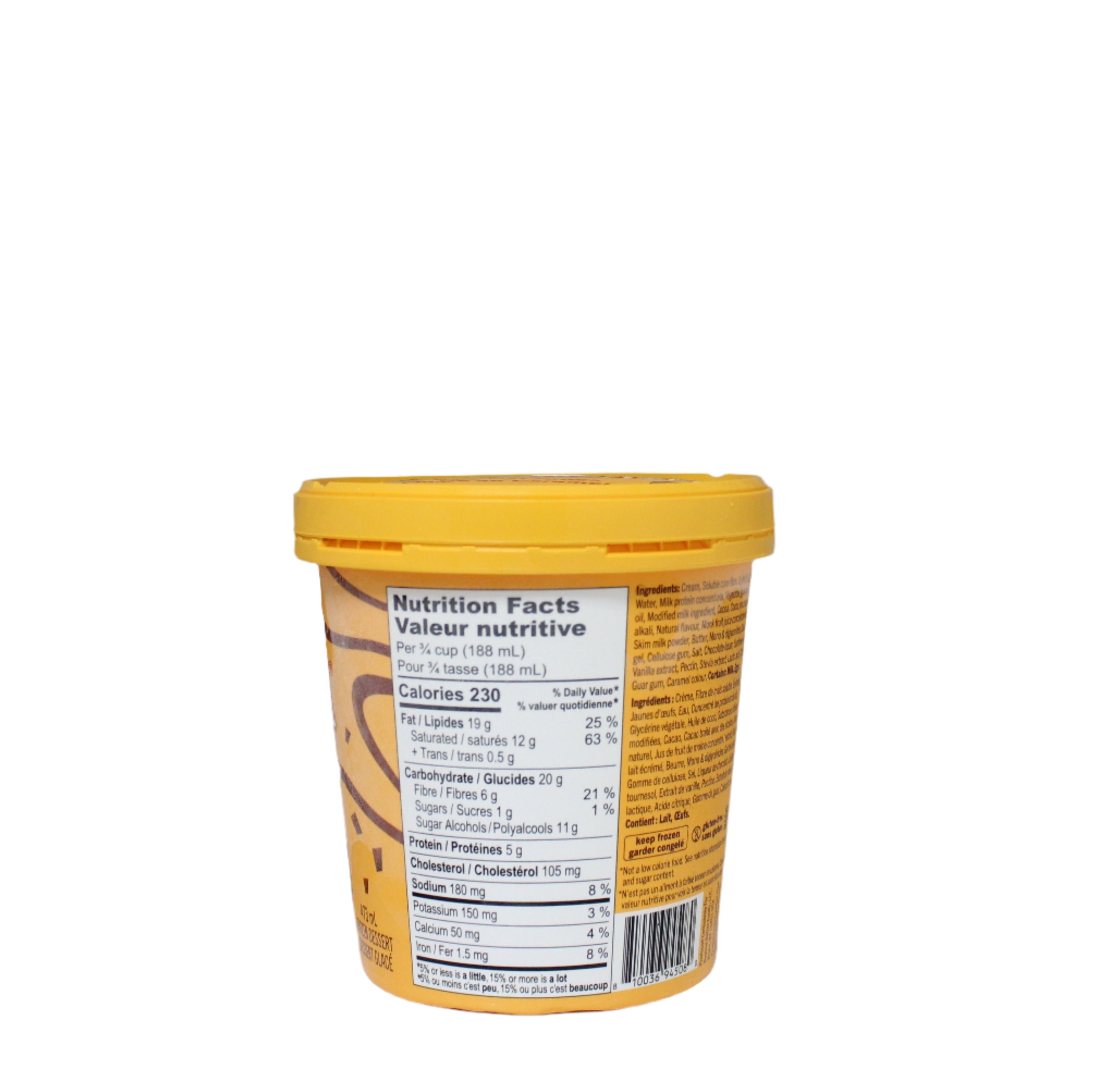 Enlightened Keto Caramel Fudge Ice Cream