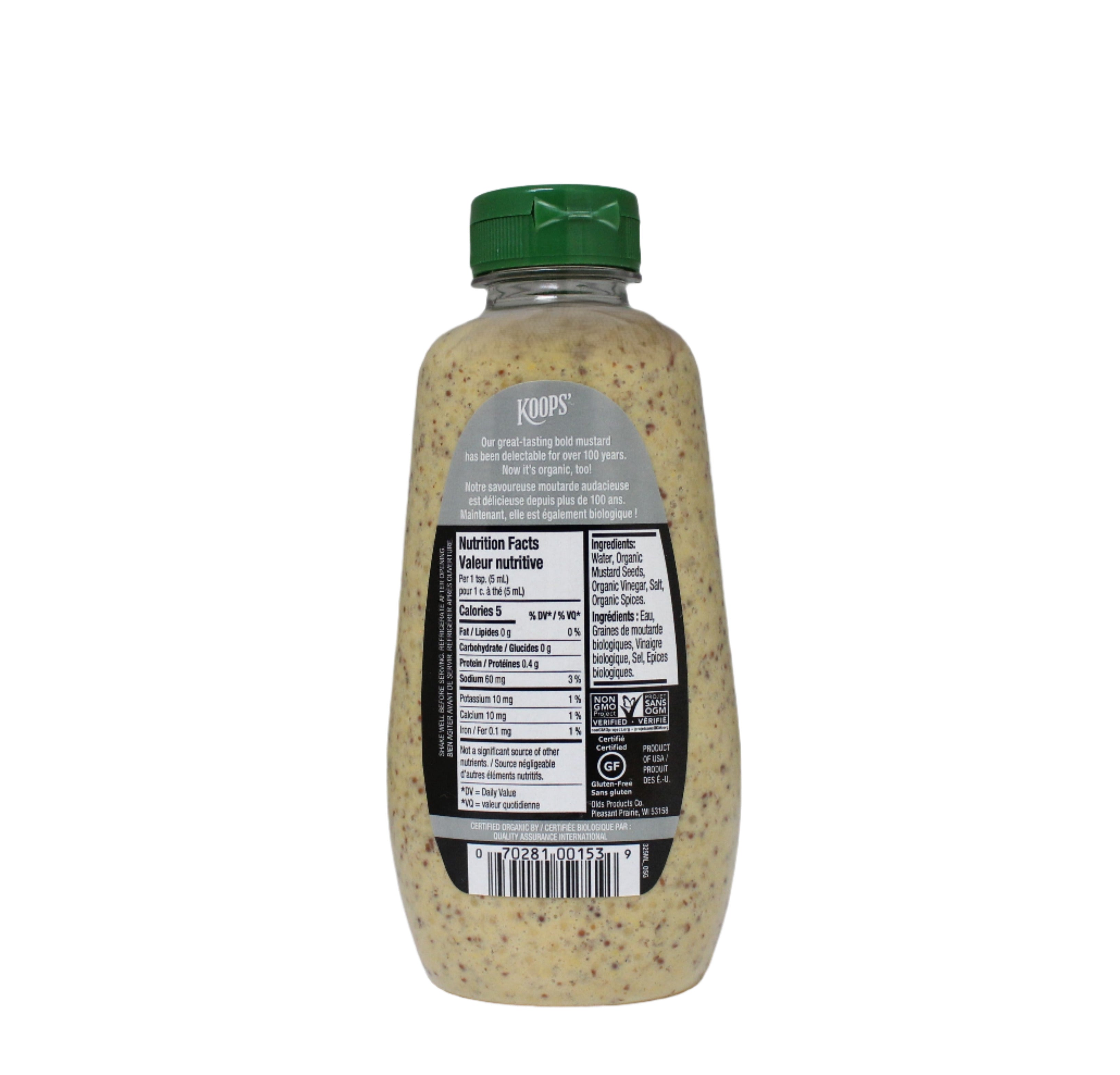 Koops' Organic Stone Ground Mustard