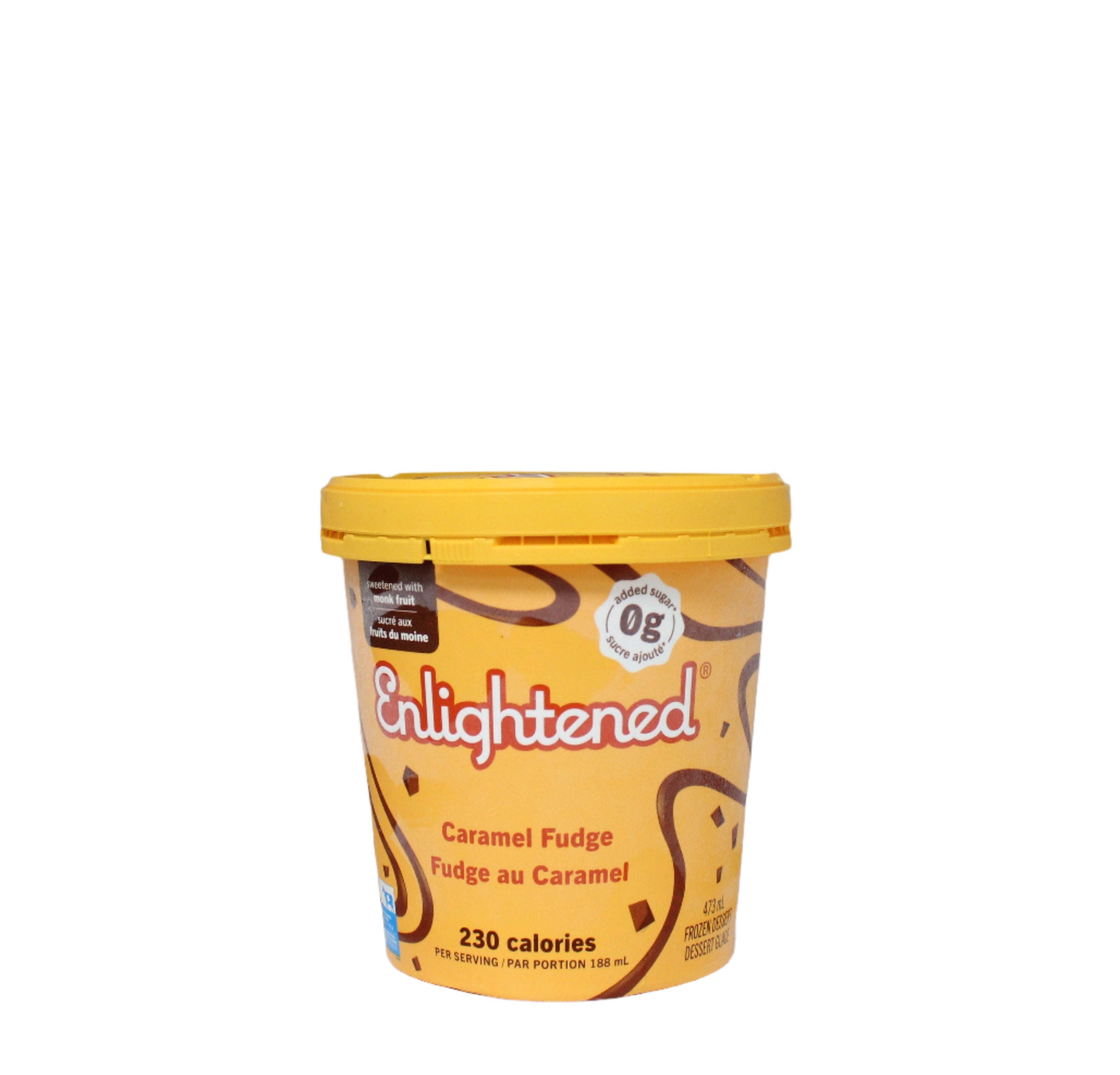 Enlightened Keto Caramel Fudge Ice Cream