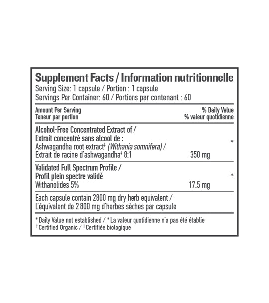 Botanica Organic Ashwagandha