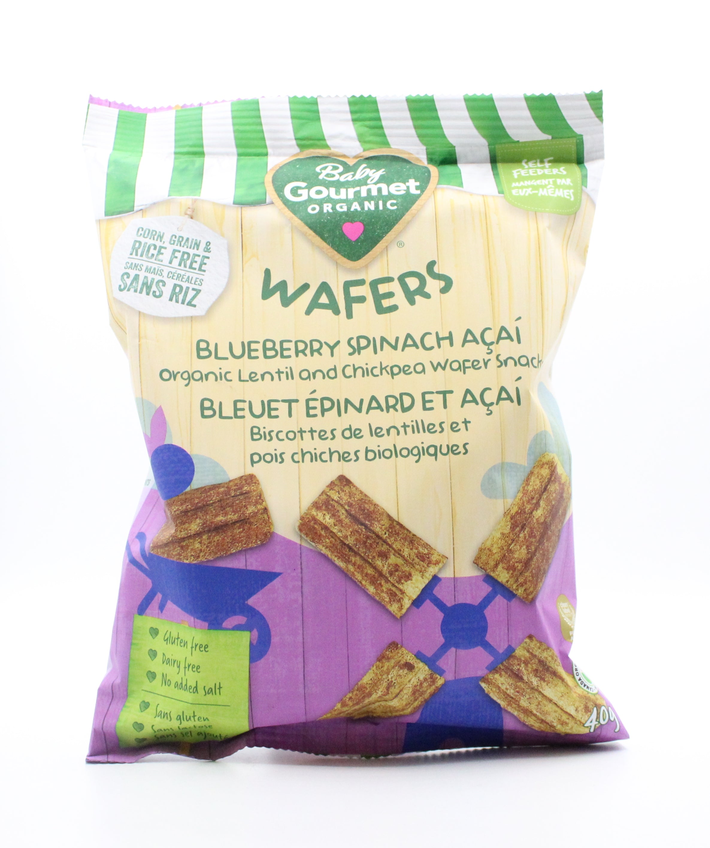 Blueberry Spinach Acai Rusks