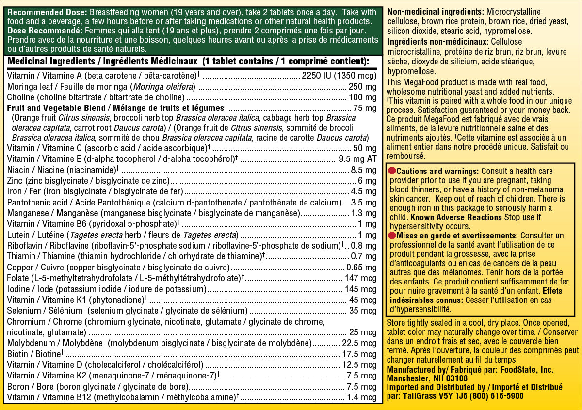 MegaFood Baby & Me 2™ Postnatal Multi