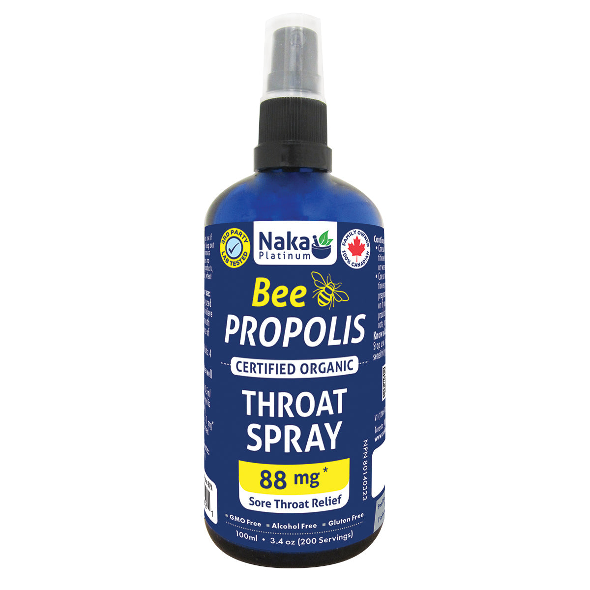 Naka Bee Propolis Throat Spray