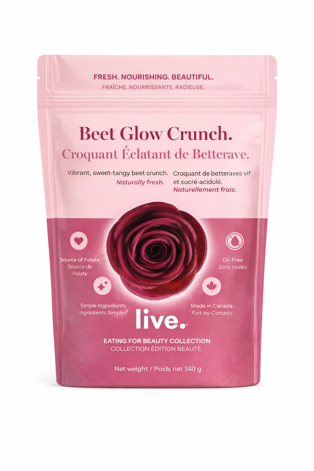 Live Organic Organic Beet Glow Crunch
