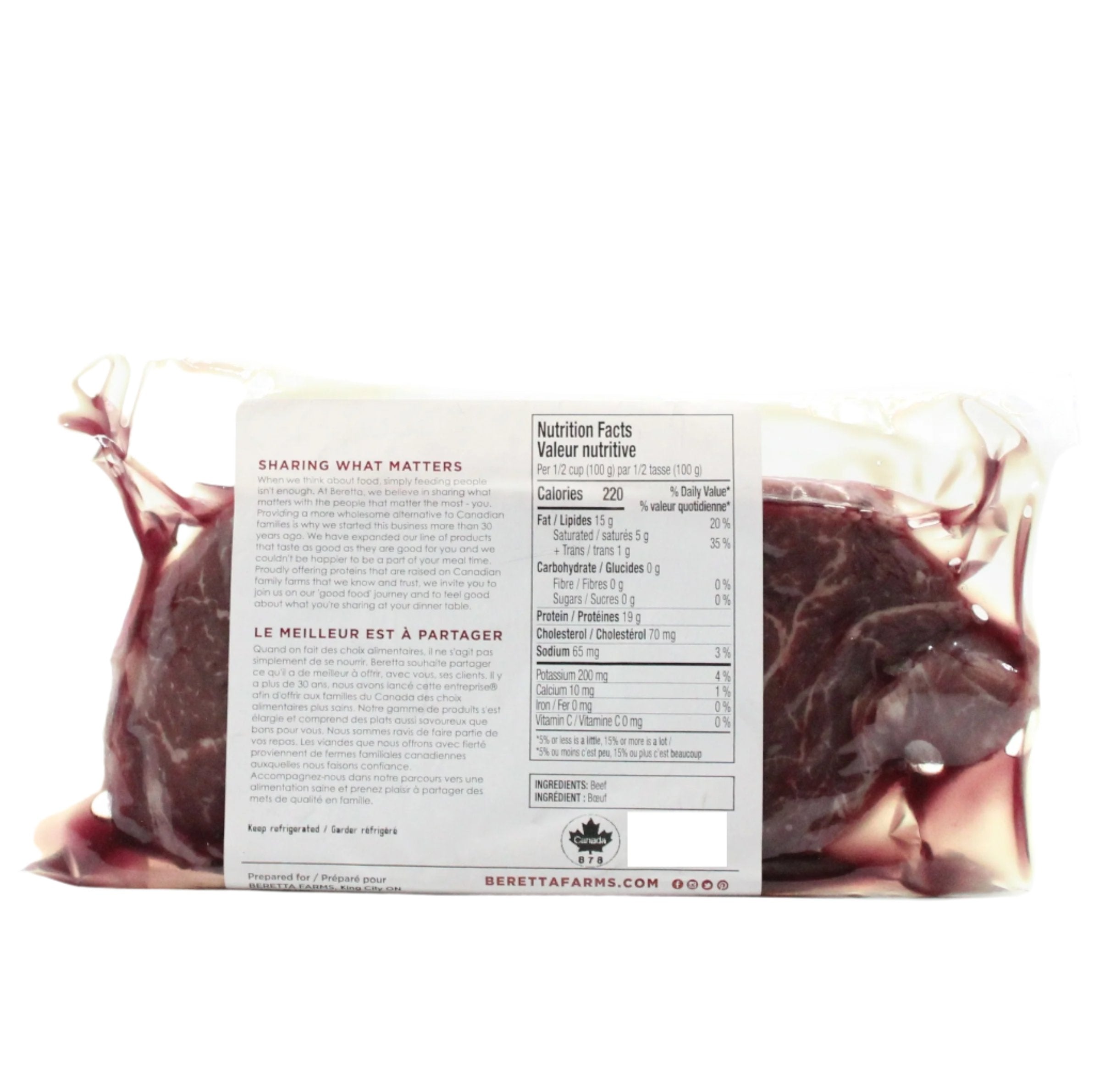 Beretta Ribeye Steak