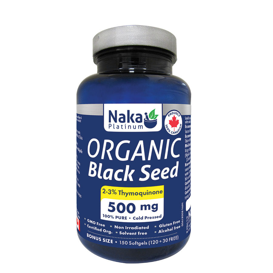 Naka Organic Black Seed 500mg