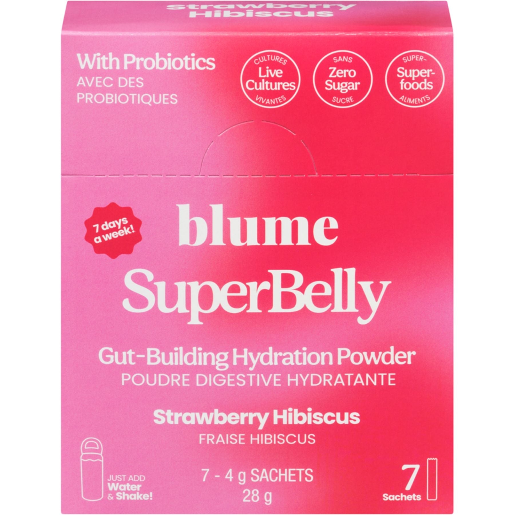 Strawberry Hibiscus Superbelly 7 Pack