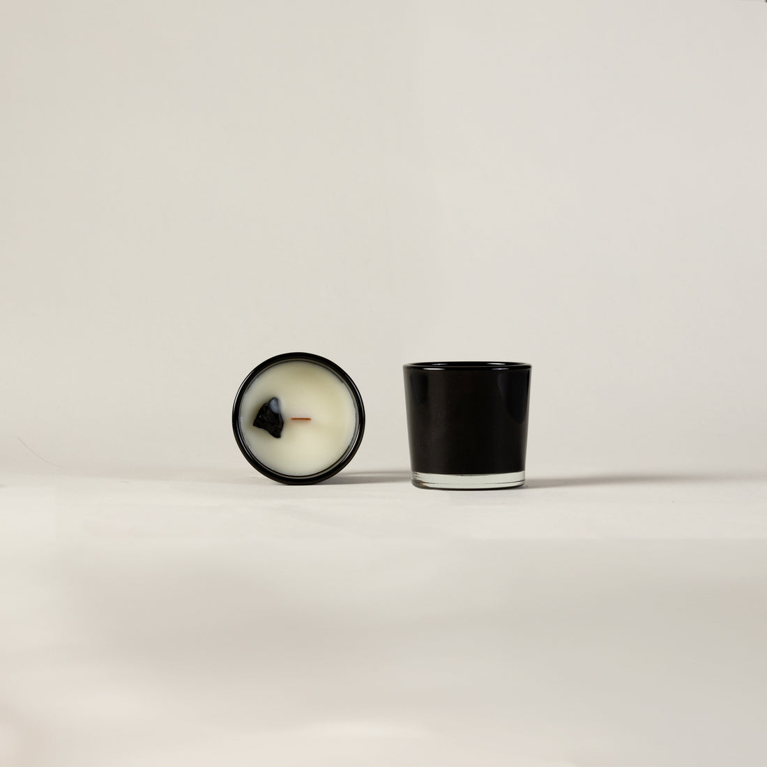 La Luna Inner Strength Obsidian Candle