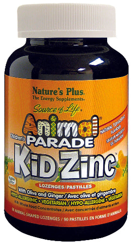 Nature's Plus Tangerine Kid Zinc Lozenge