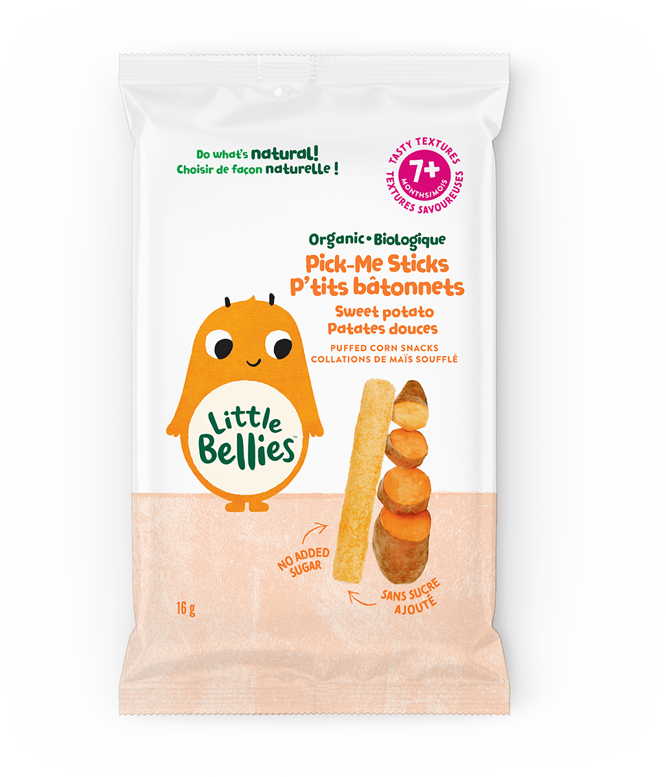 Little Bellies Org. Sweet Potato Pick-Me Sticks