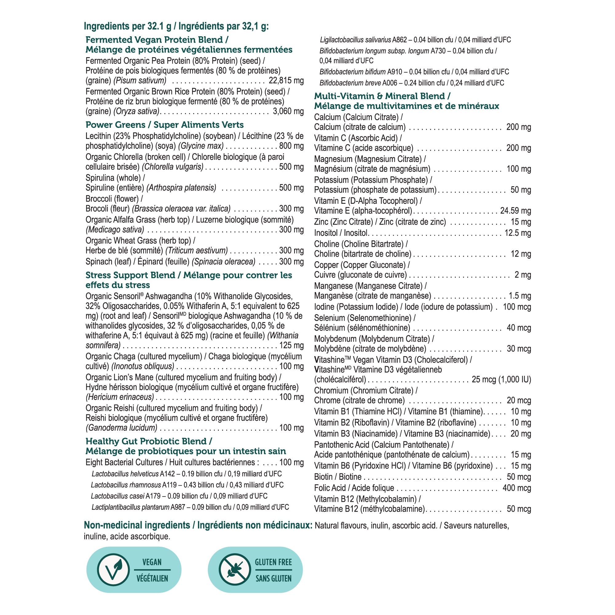 Genuine Health Unsweetened Natural All-In-One