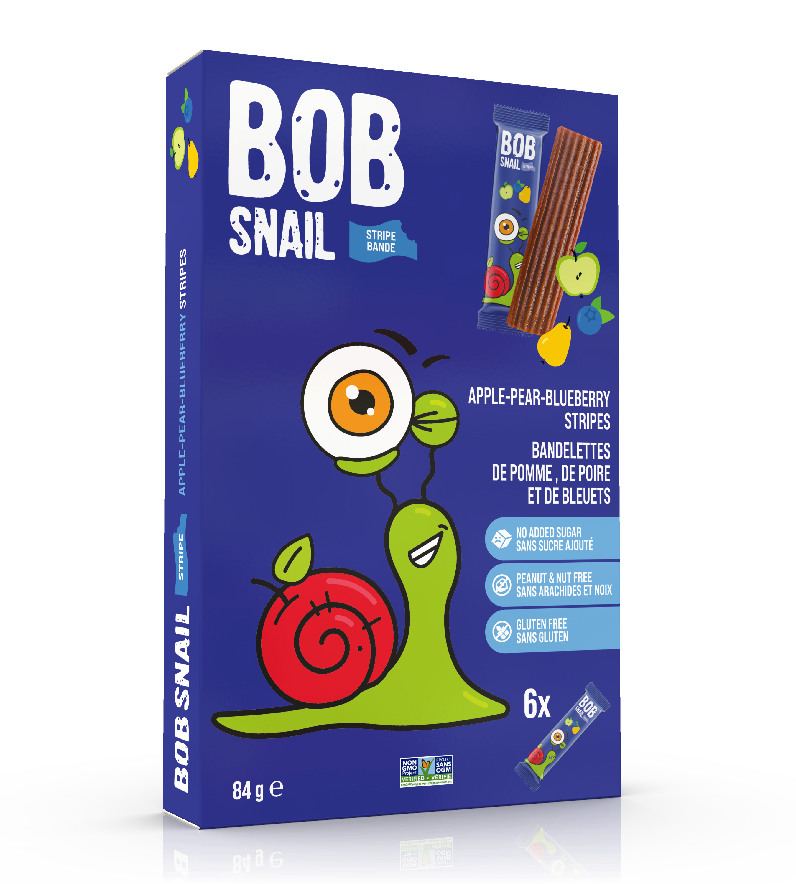 Apple-Pear-Blueberry Stripes