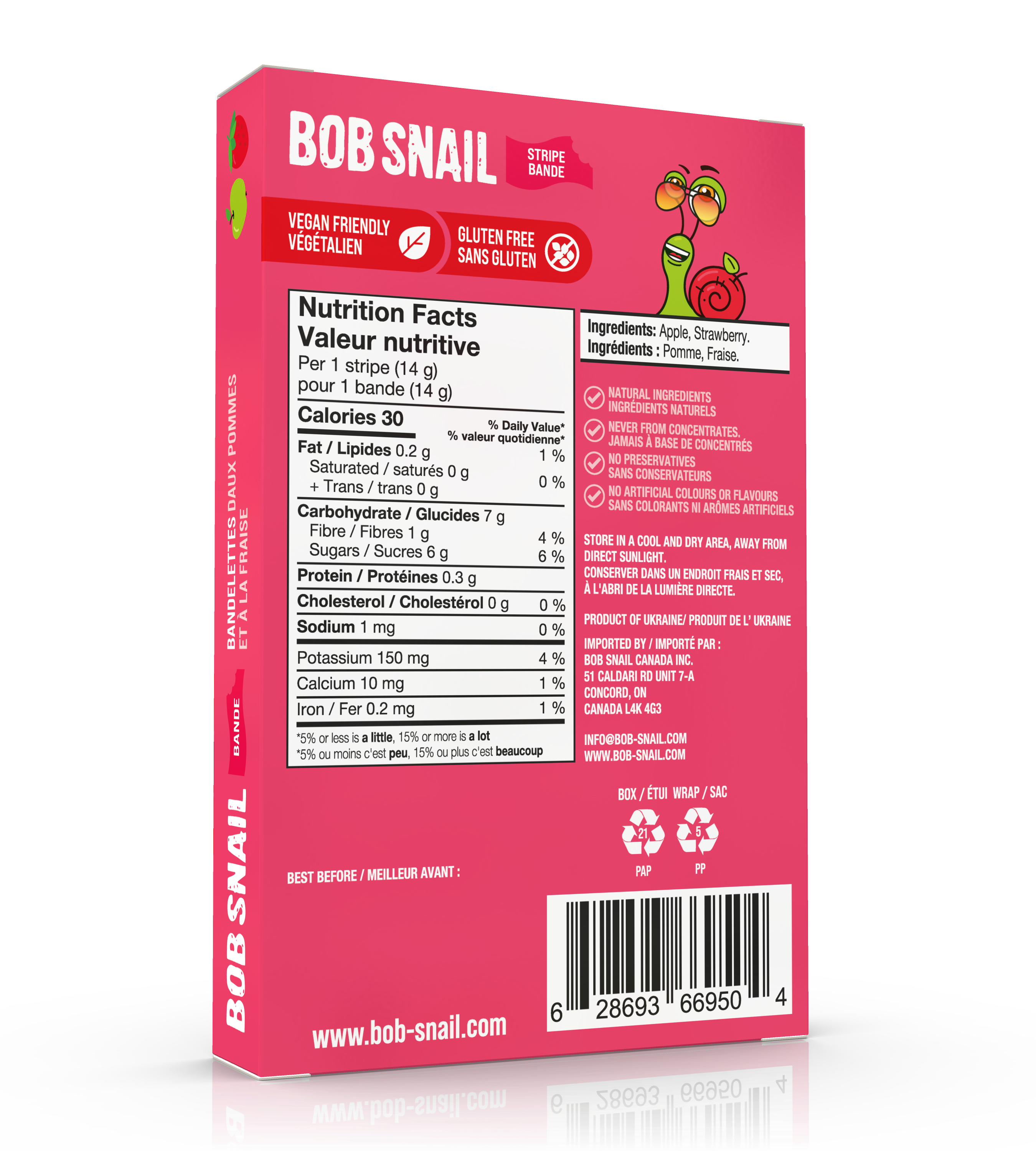 Apple-Strawberry Stripes