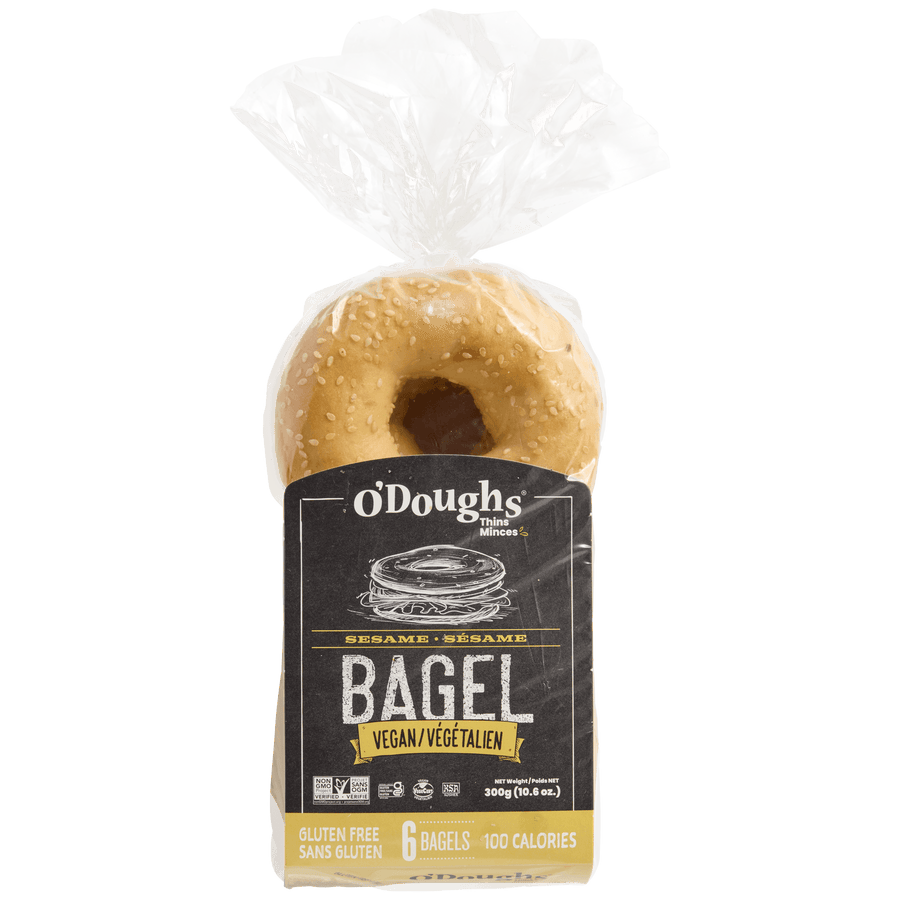 O'doughs Gluten Free Sesame Bagel