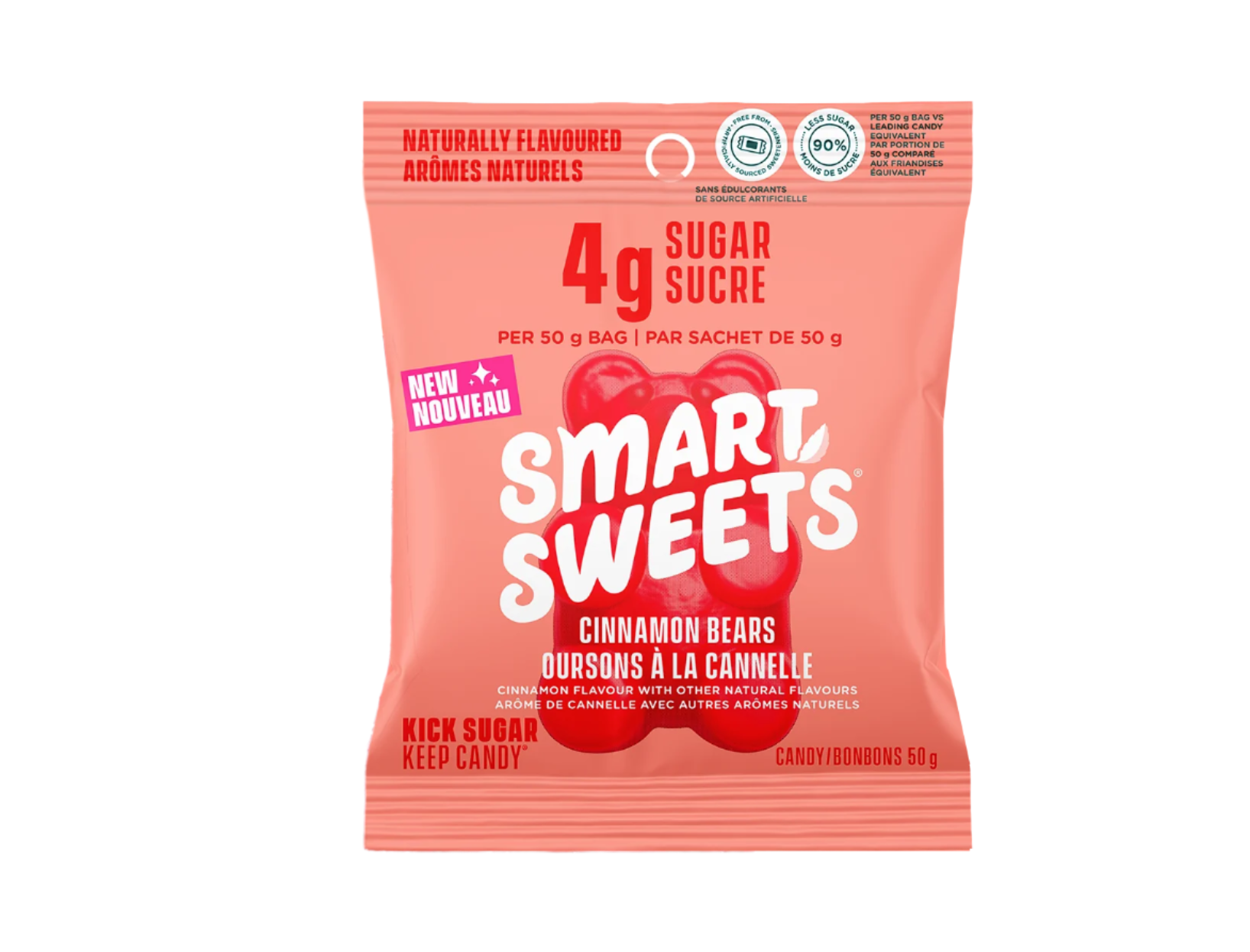 Smart Sweets Low-Sugar Cinnamon Bears Gummies