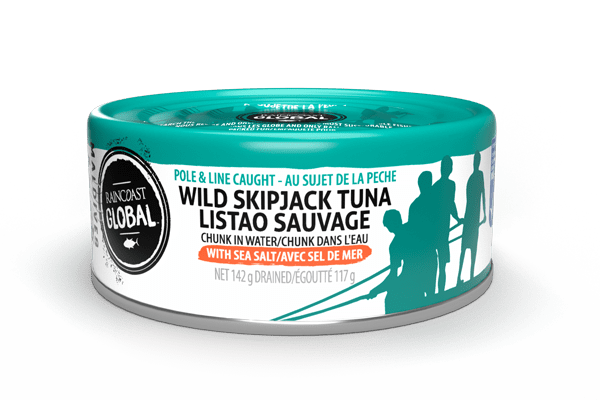Raincoast Trading Wild Skipjack Tuna W Sea Salt