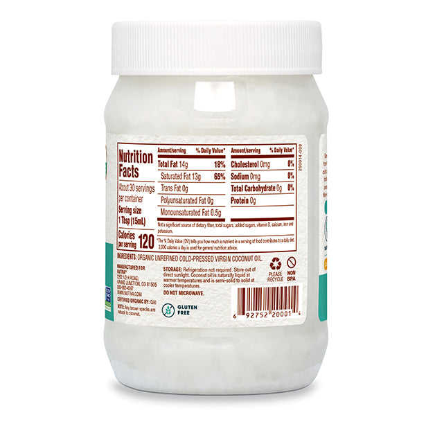 Nutiva Organic Virgin Coconut Oil
