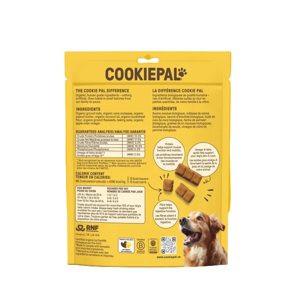 Cookie Pal Peanut Butter Dog Biscuits
