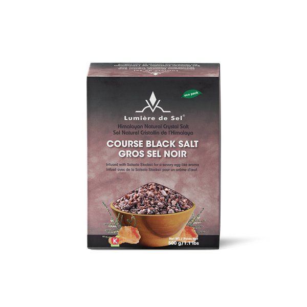 Ecoideas Himalayan Black Coarse Salt