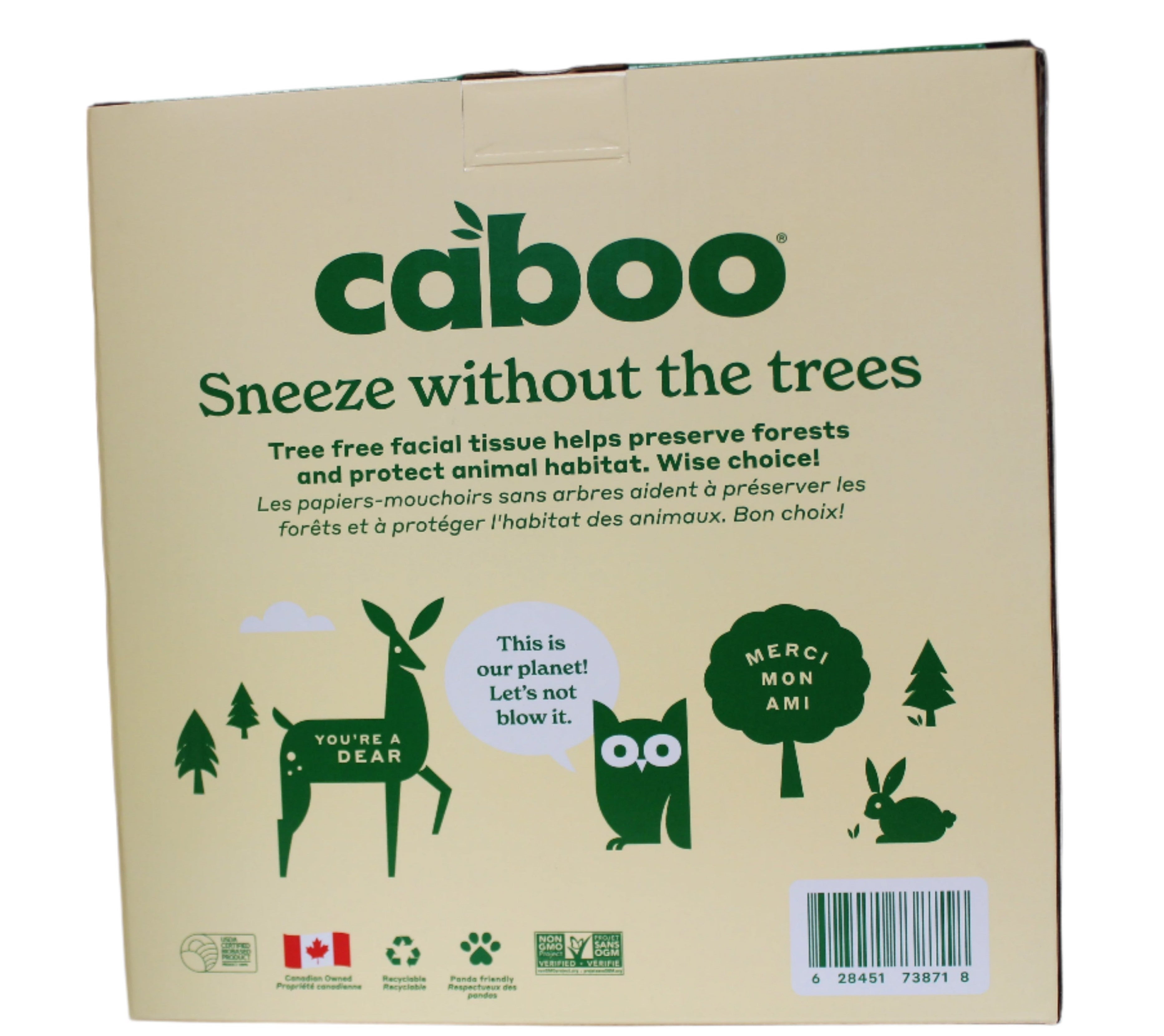 Caboo Bamboo Facial Tissues