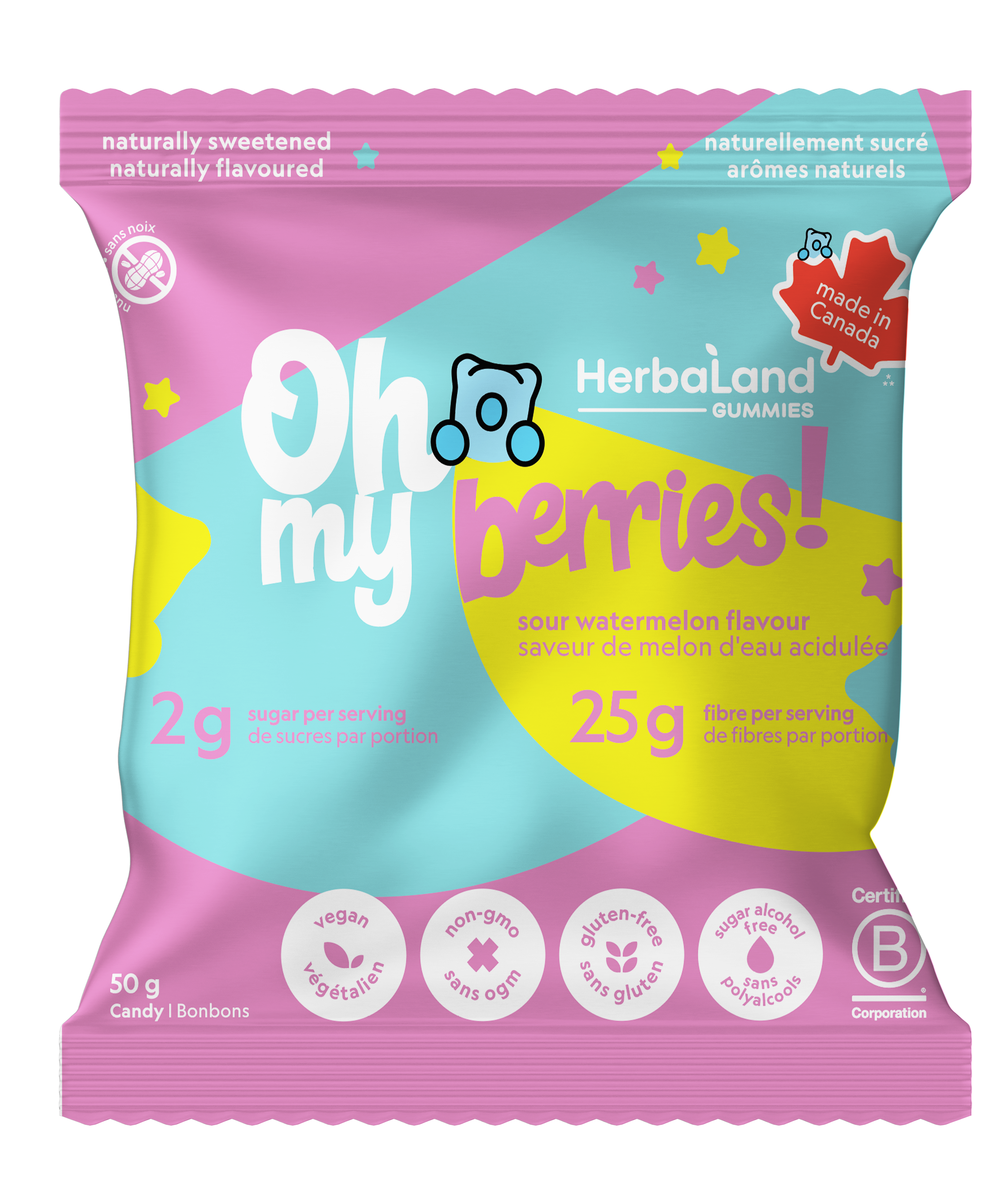 Sour Watermelon Oh My Berries! Gummies