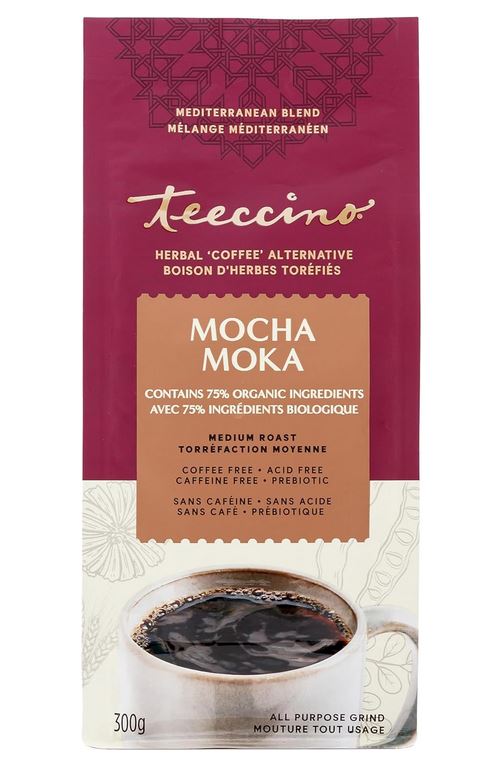 Teeccino Mocha Chicory Herbal Coffee