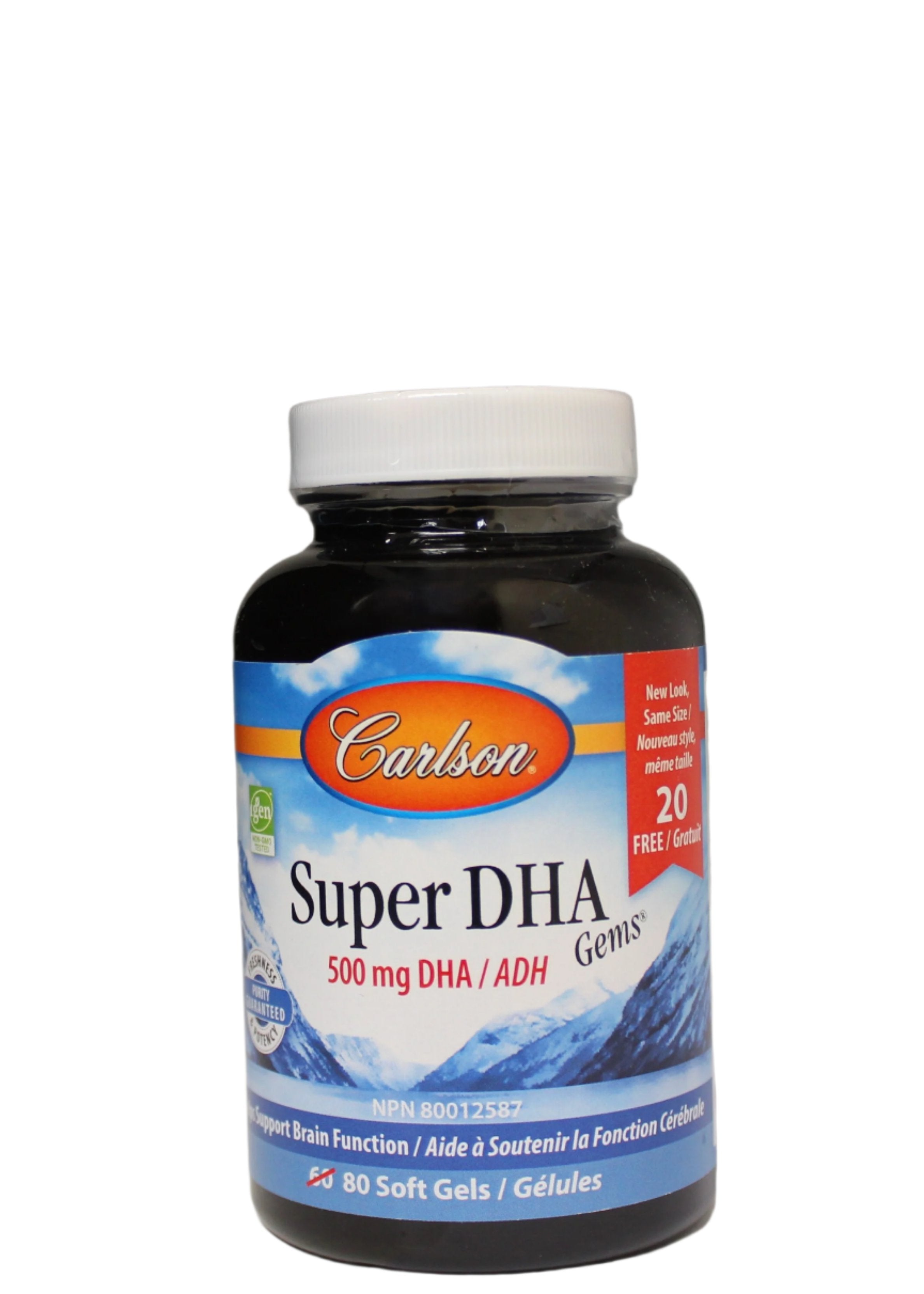 Carlson Unflavoured Super Dha Gems