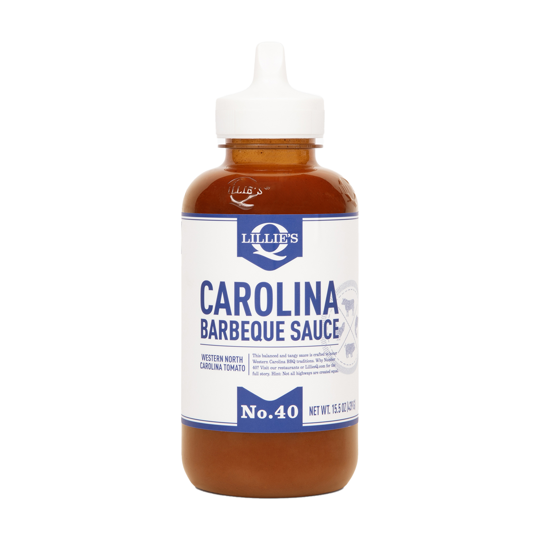 Lillie's Carolina Barbeque Sauce with Squeeze Bottle