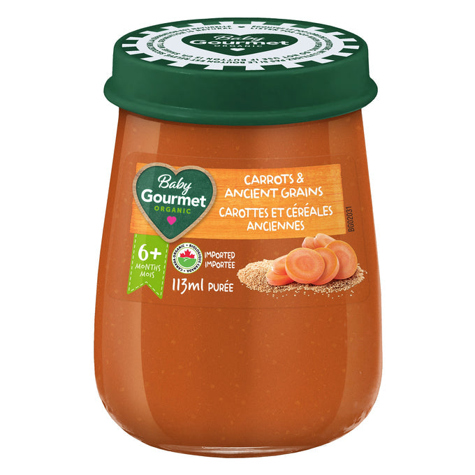 Baby Gourmet Carrots & Ancient Grains Puree