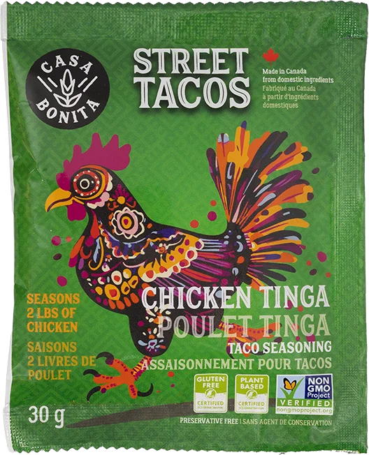 Casa Bonita Chicken Tinga Taco Seasoning
