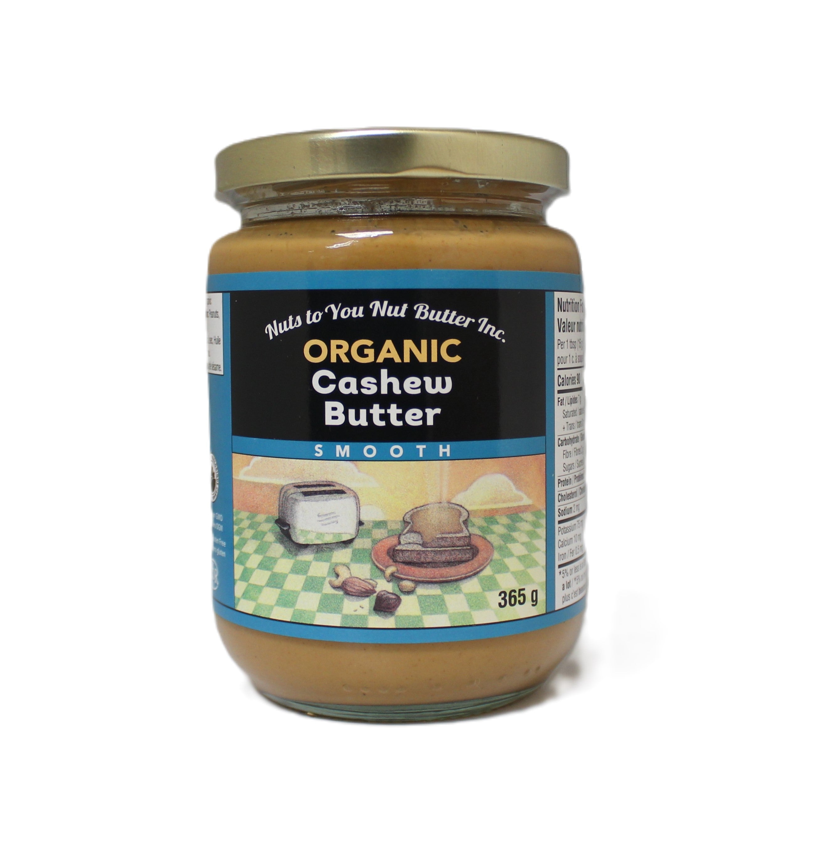 Nuts To You Organic Cashew Butter Smooth