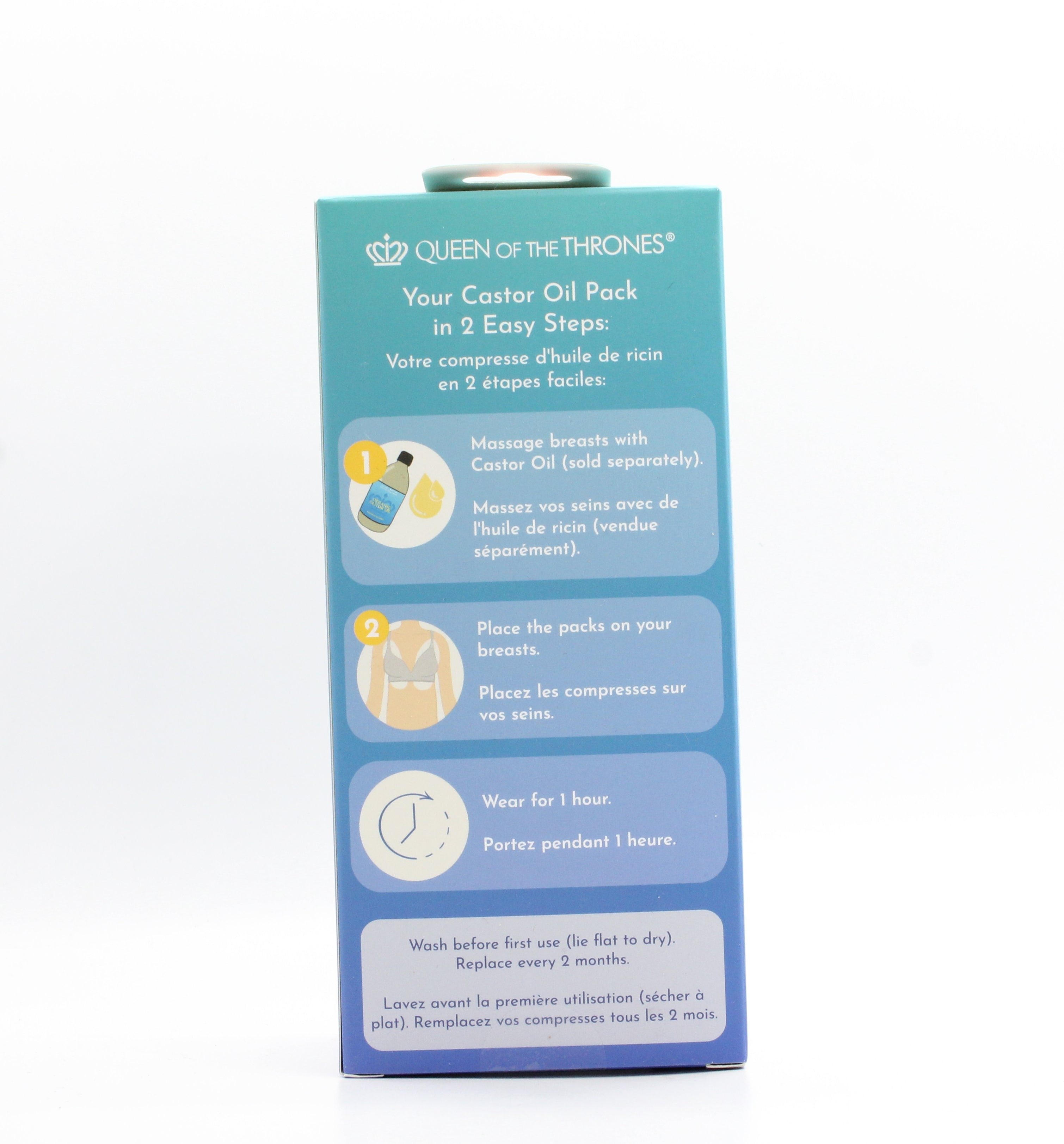 Queen Of The Thrones Chest Castor Oil Pack Small