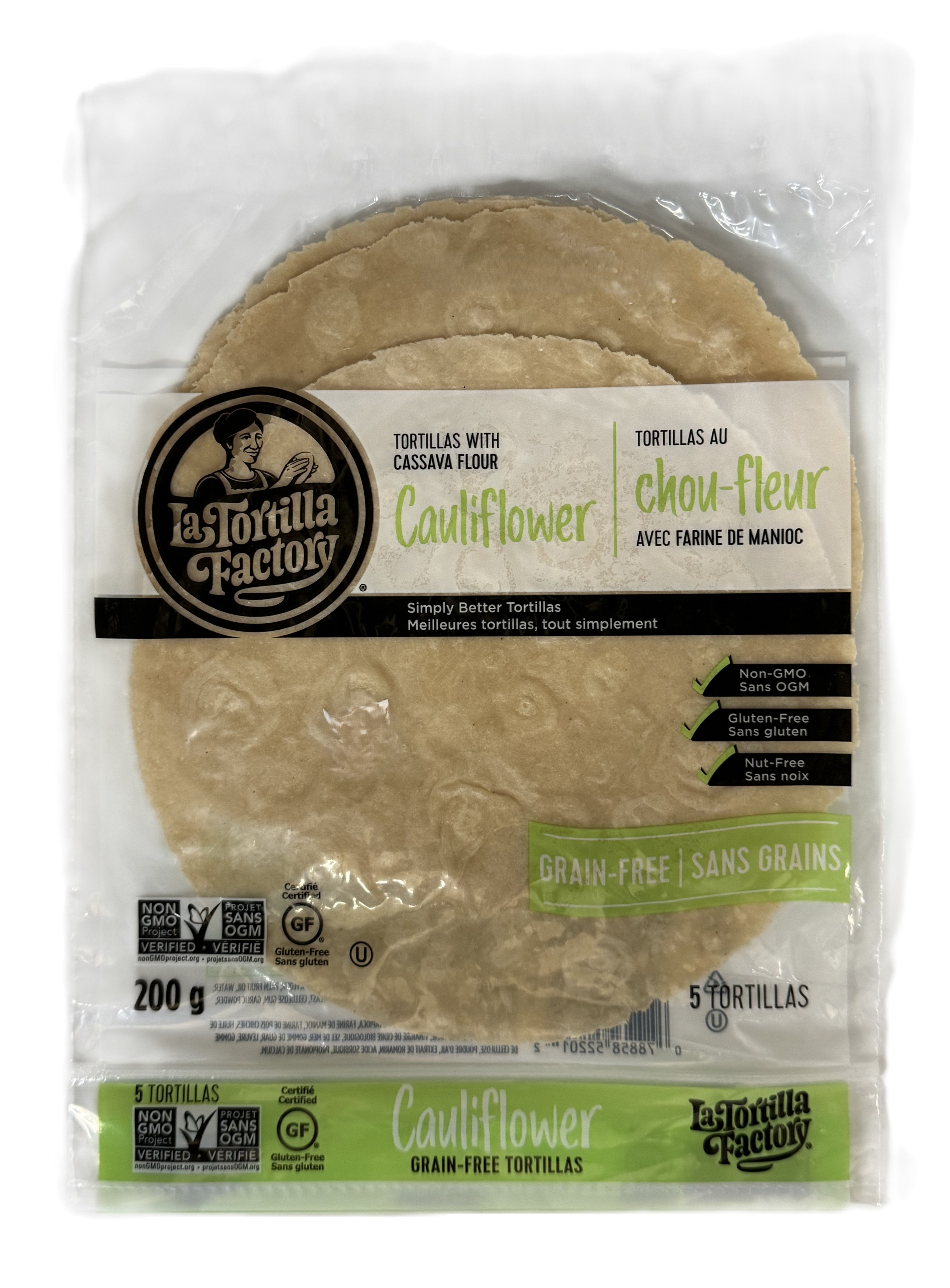 La Tortilla Factory Grain-Free Cauliflower