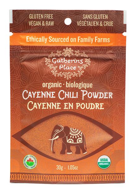 Gathering Place Organic Cayenne Chili Powder