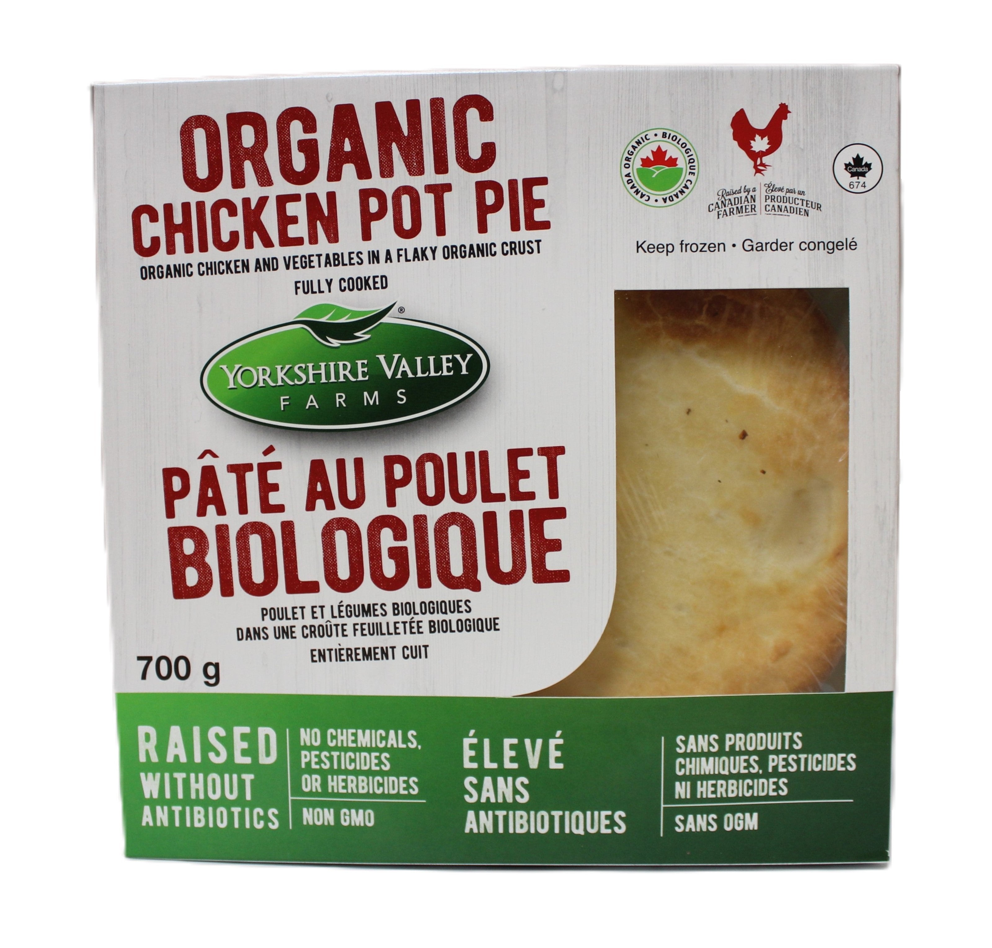 Organic Chicken Pot Pie
