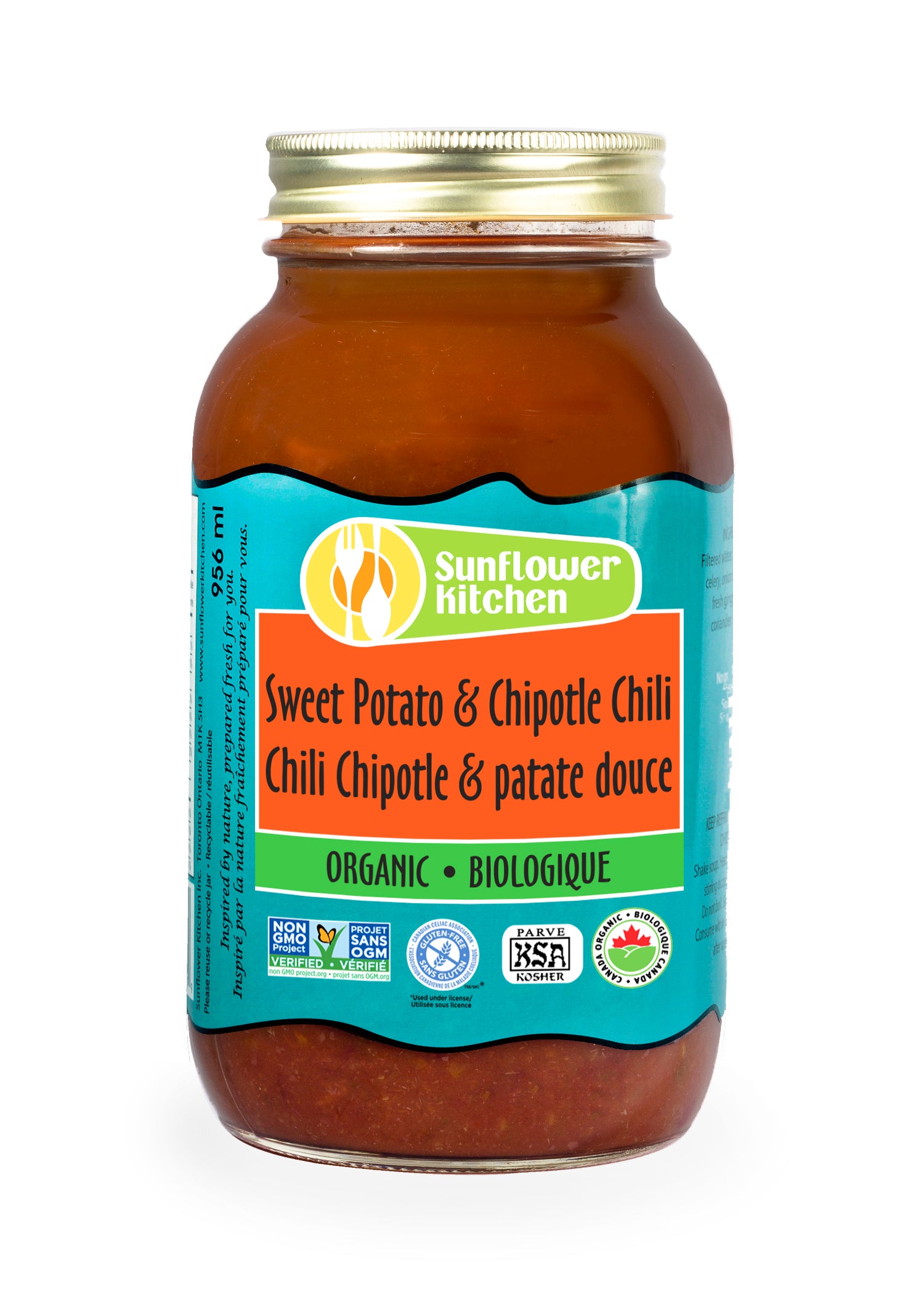 Organic Sweet Potato & Chipotle Medium Chilli